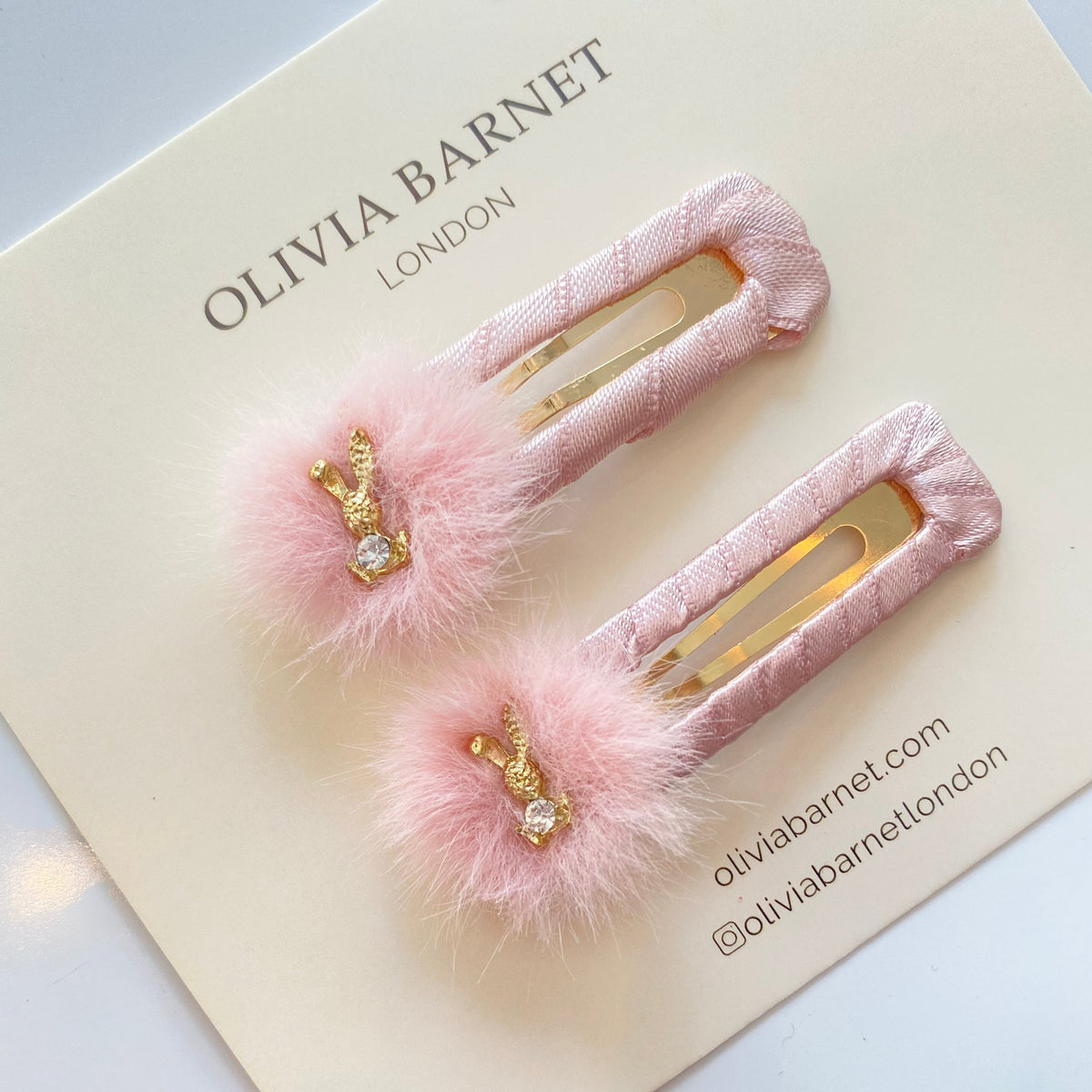 GOLD BUNNY SNAP KLİPS