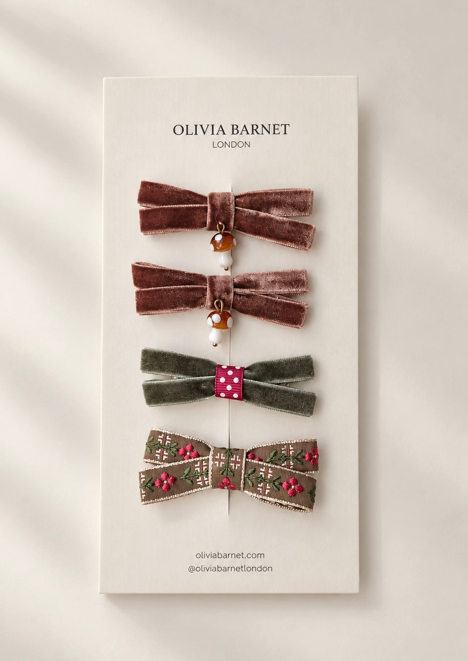 WOODLAND VELVET SET