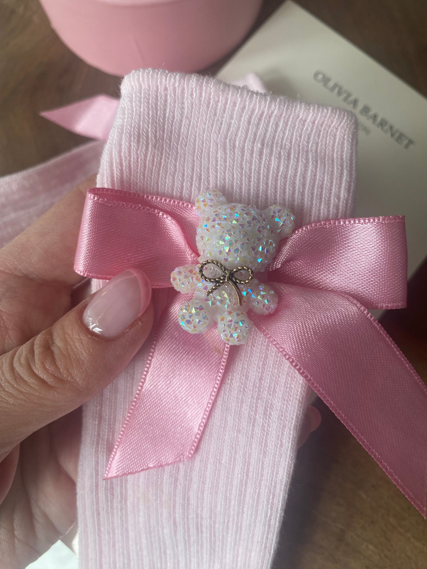 PINK TEDDY ÇORAP