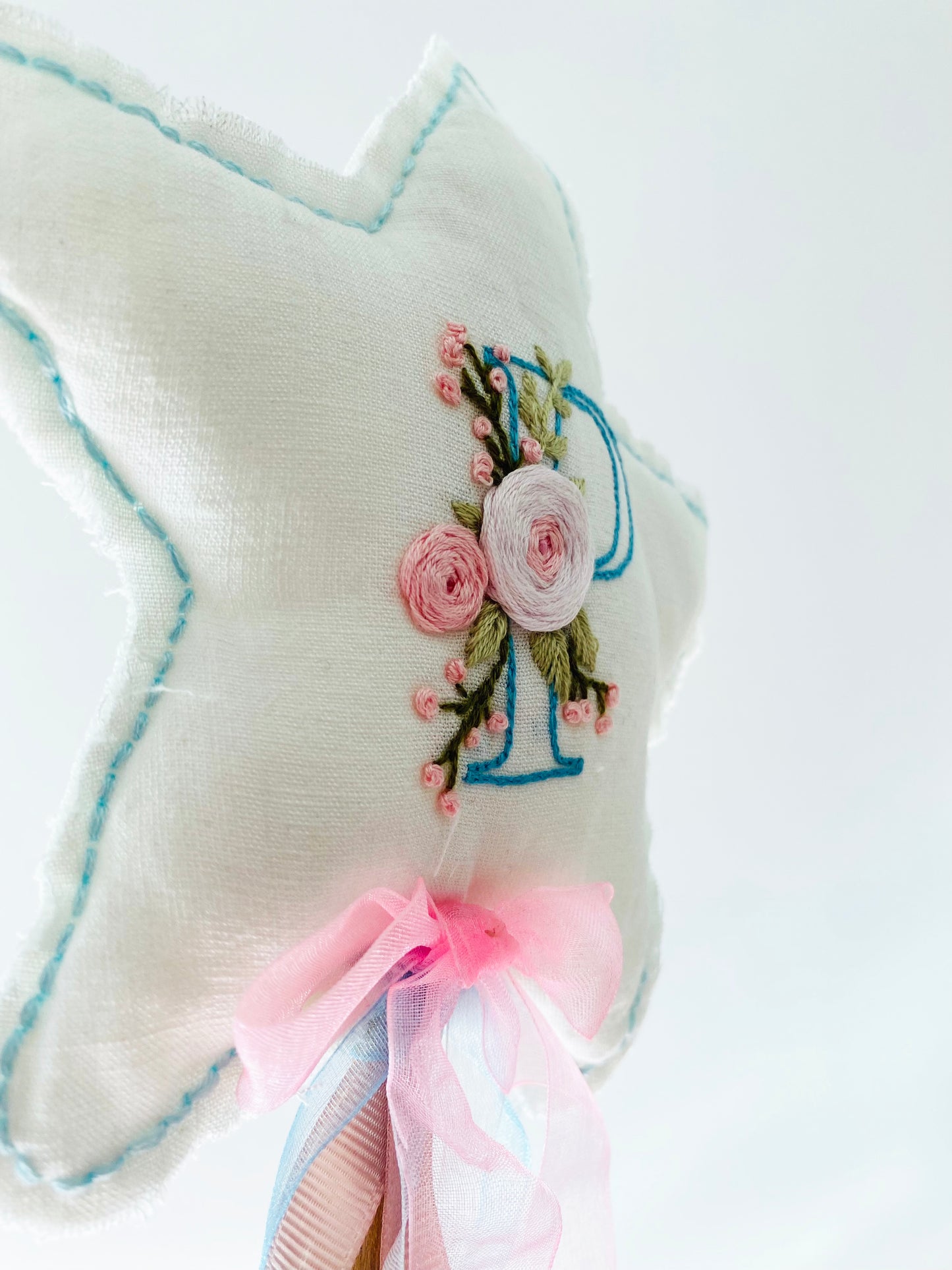 Custom Letter - Fairy Wand (Ecru)