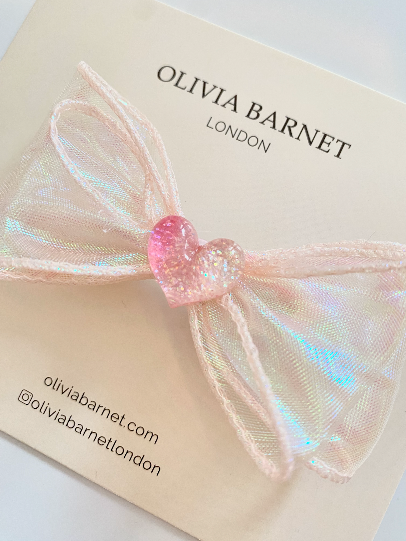 Liv's Heart Hair Clip