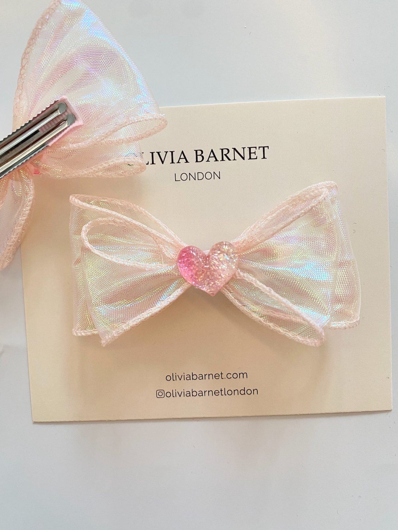 Liv's Heart Hair Clip