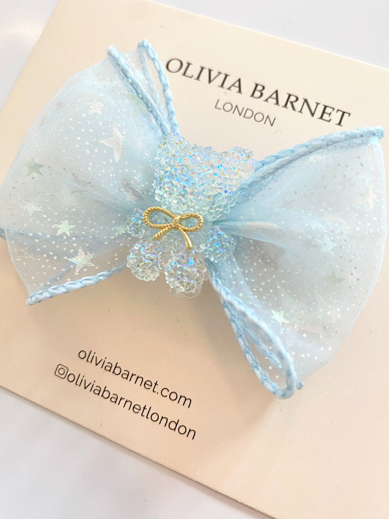 Frosty Star Hair Clip