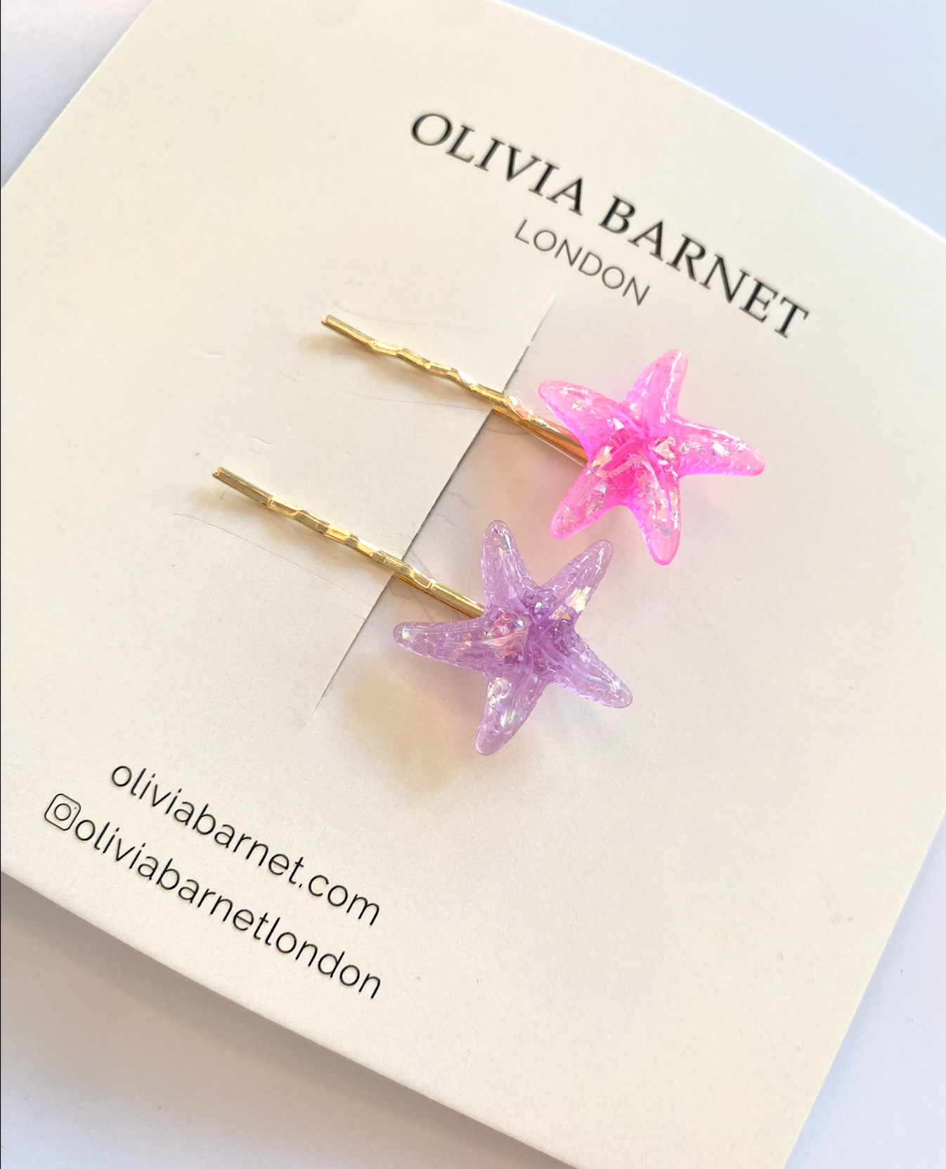 Sea Star Hair Pin 2 Pcs./1 Set