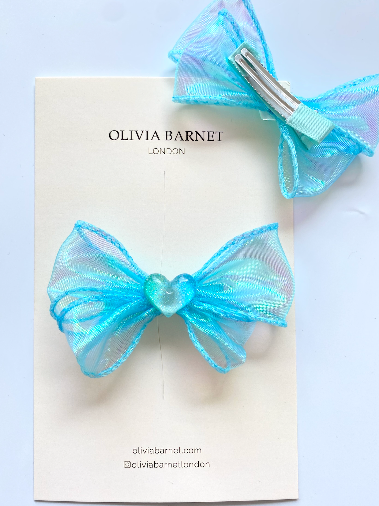 Ocean's Heart Hair Clip