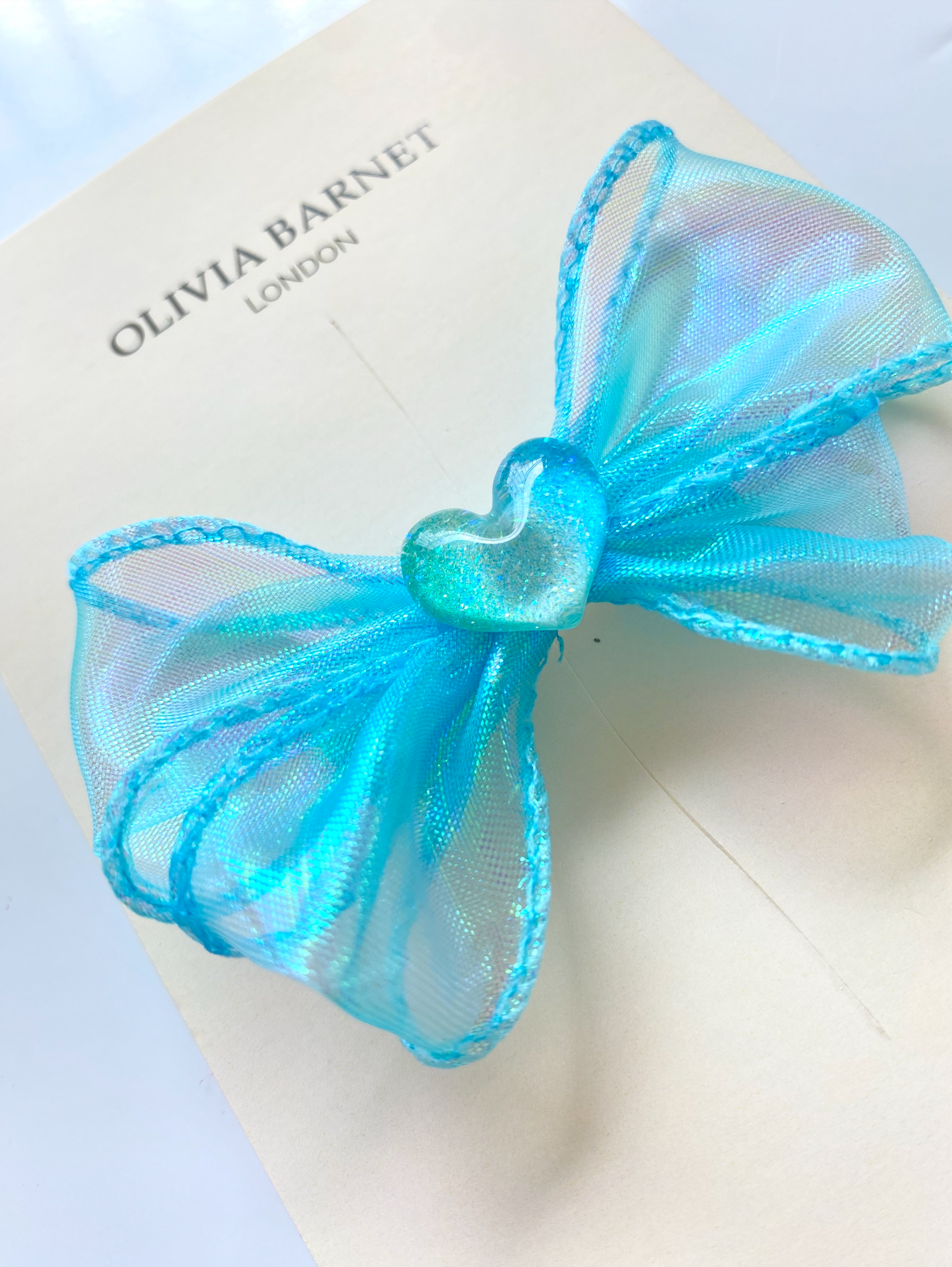 Ocean's Heart Hair Clip
