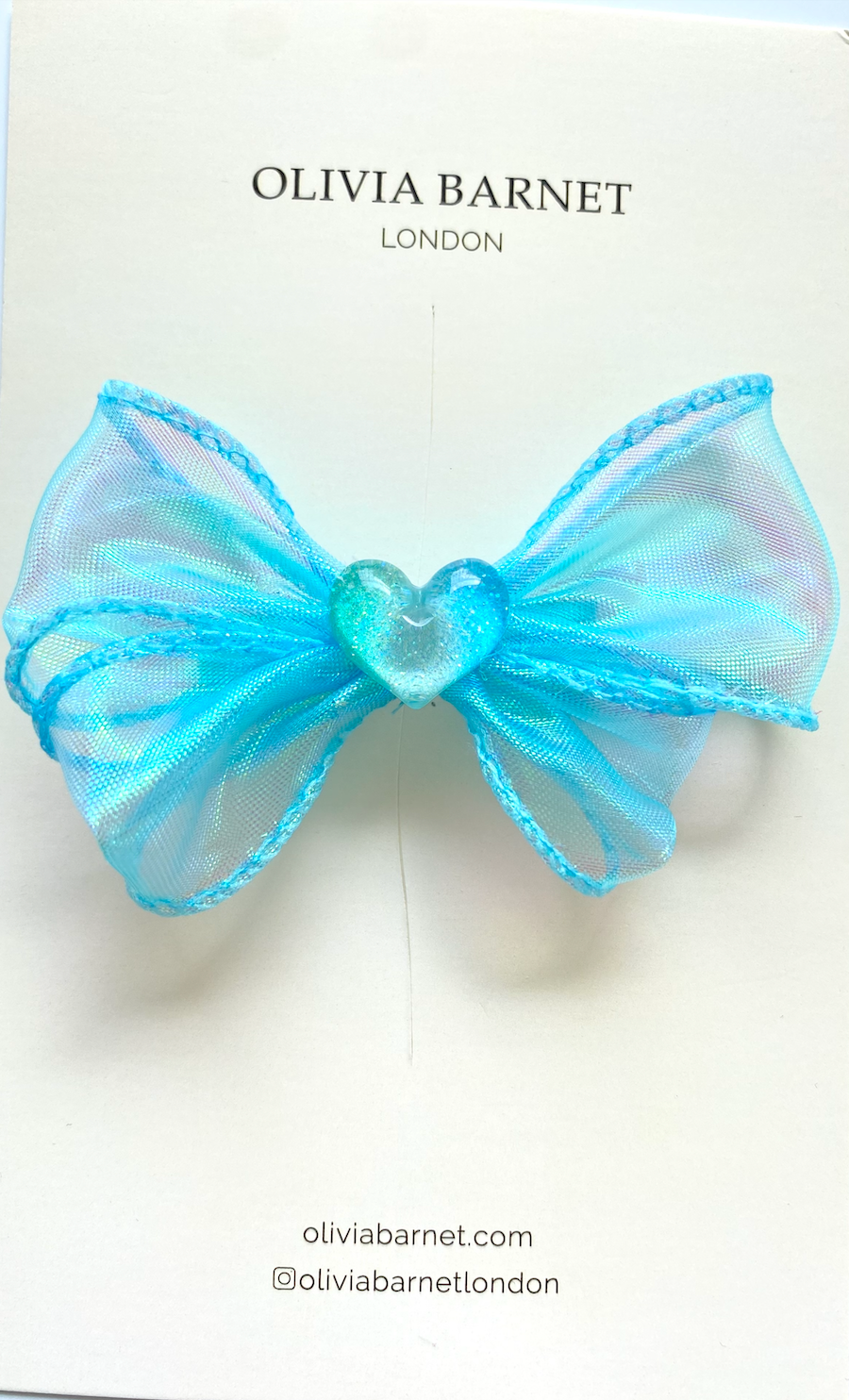 Ocean's Heart Hair Clip