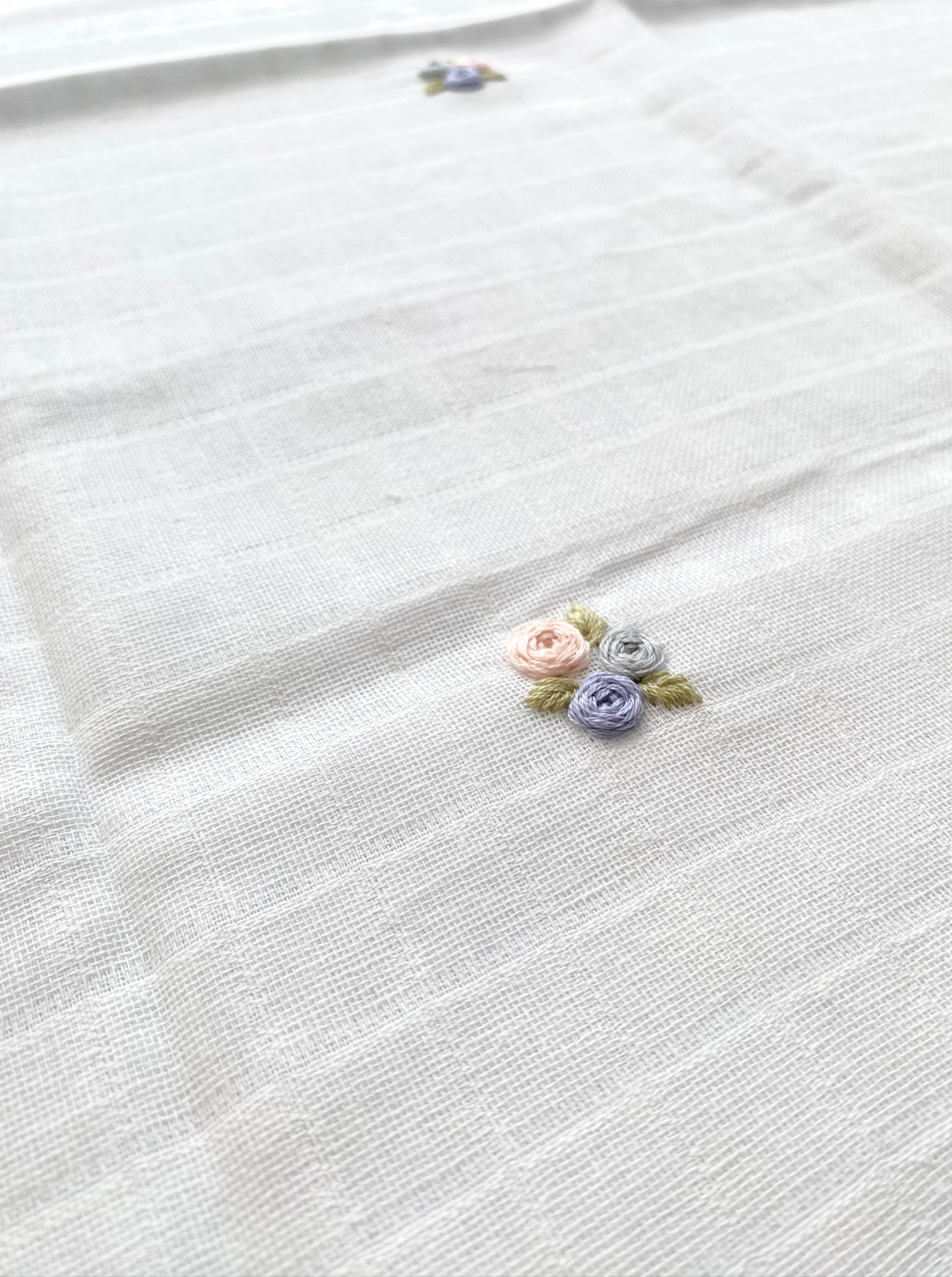 Lilac Bouquet Muslin