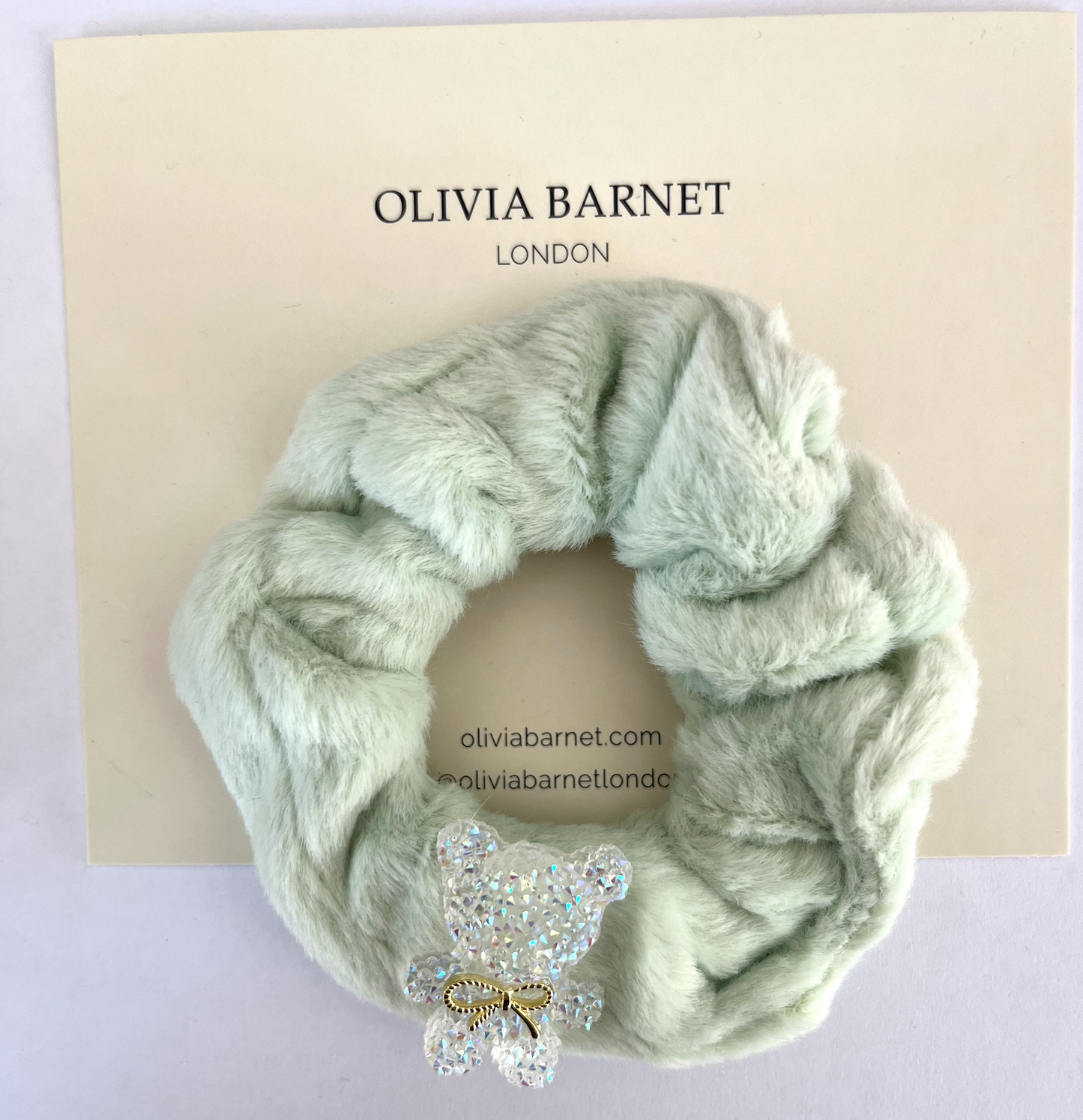 MINT COSY SCRUNCHIE