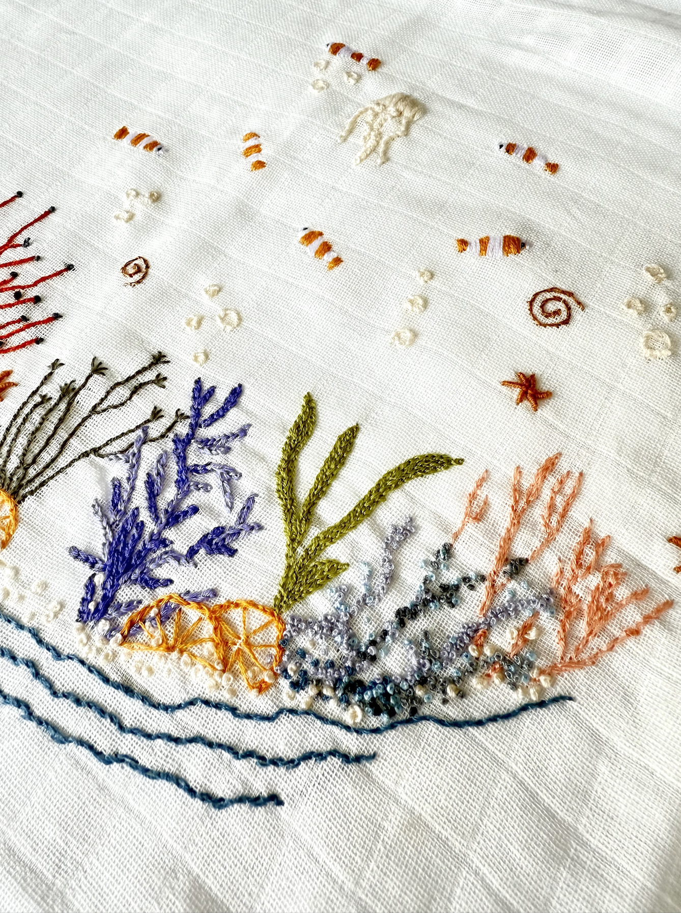 Ocean Friends Muslin