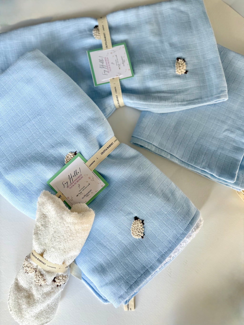 BLUE LAMB BANYO SETİ