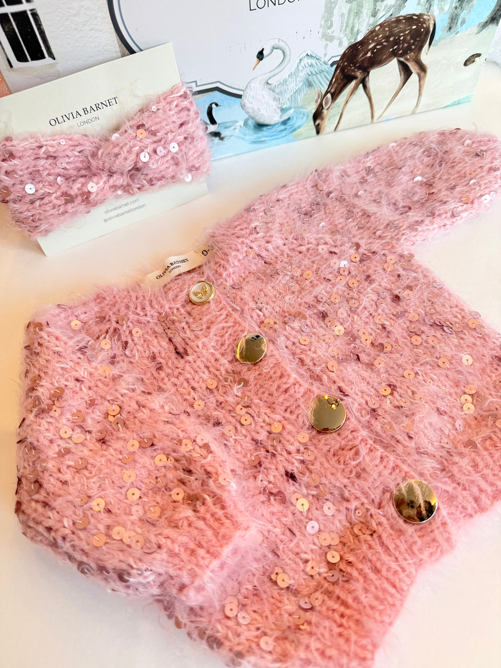 COTTON CANDY HIRKA & BANDANA SET
