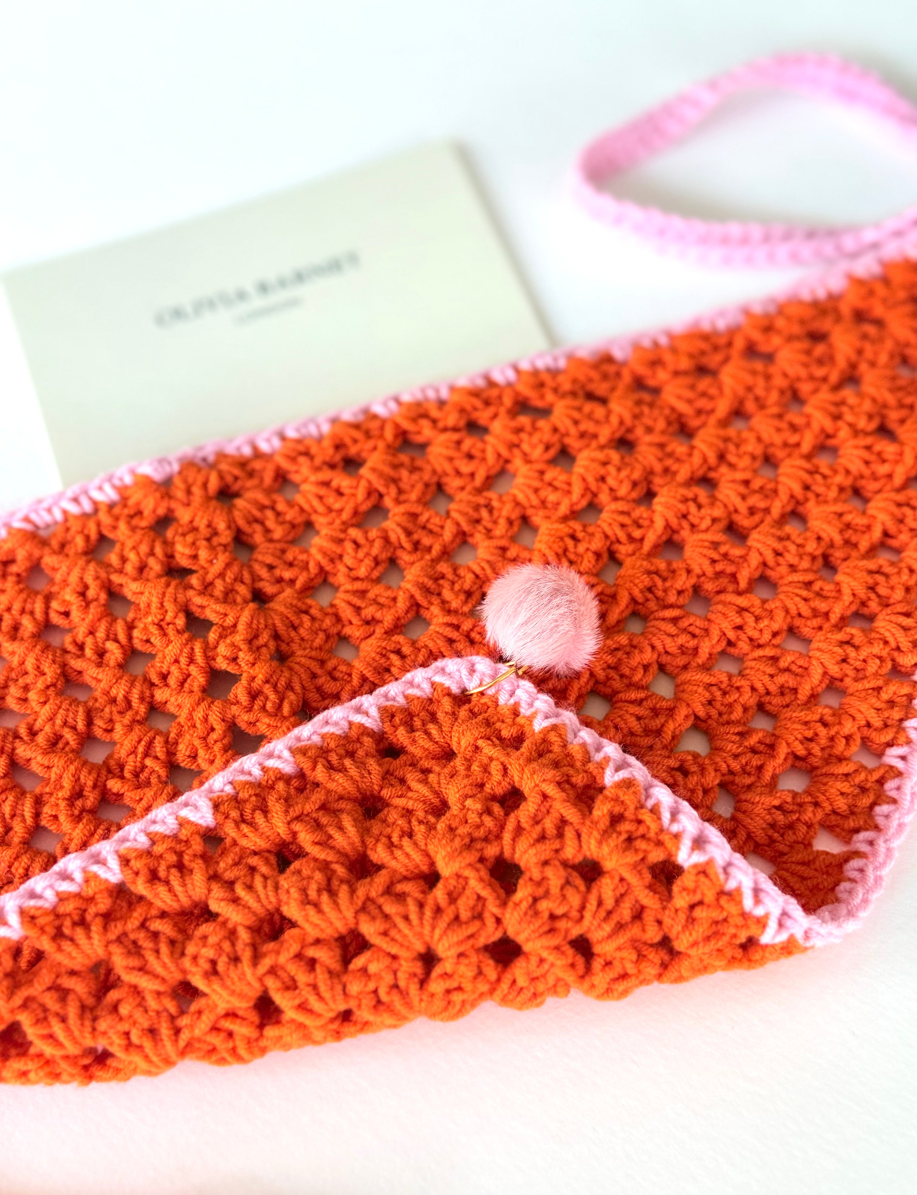 SUNSET CROCHET BANDANA
