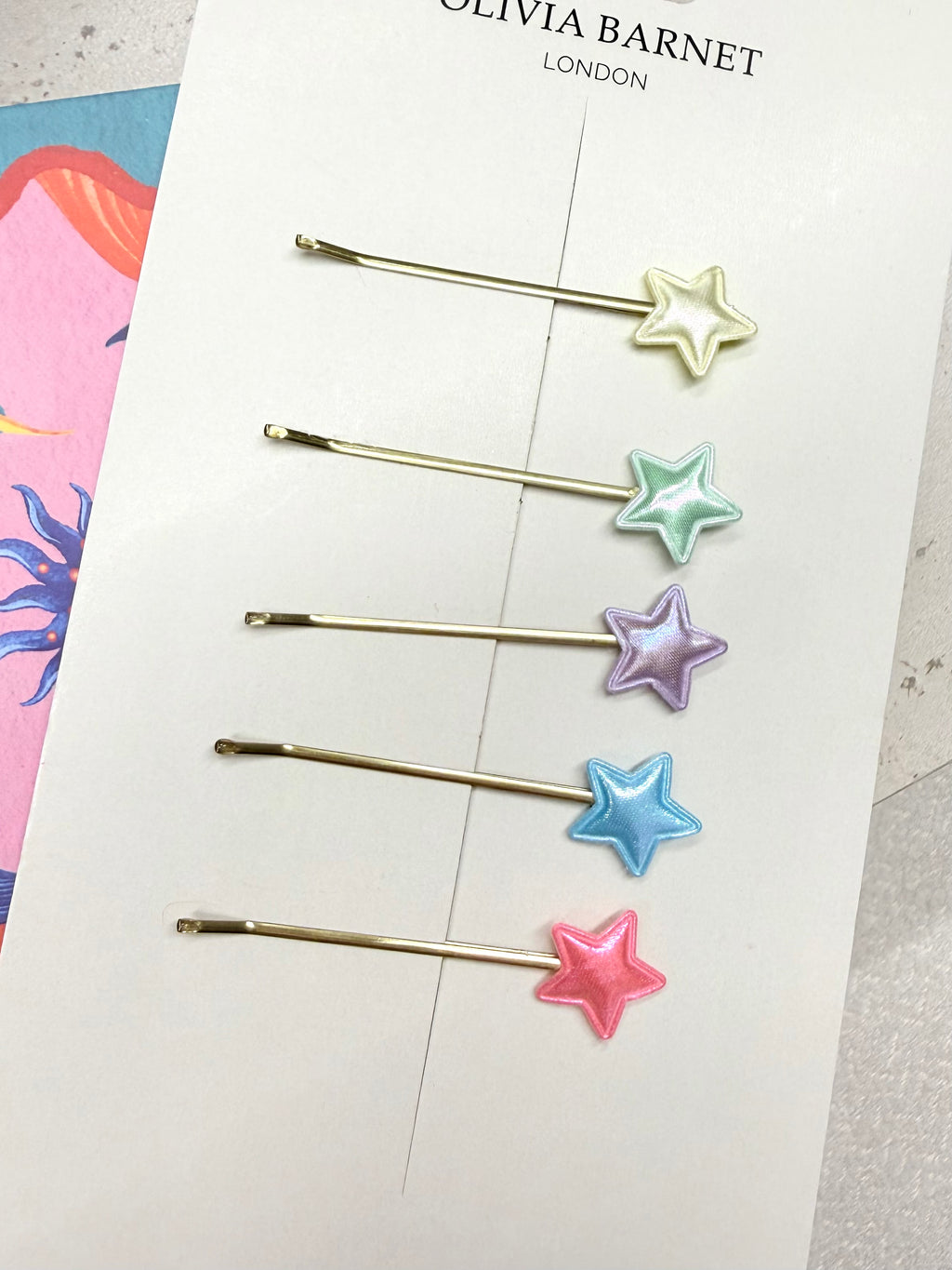 MINI MACARON STARS PIN SET