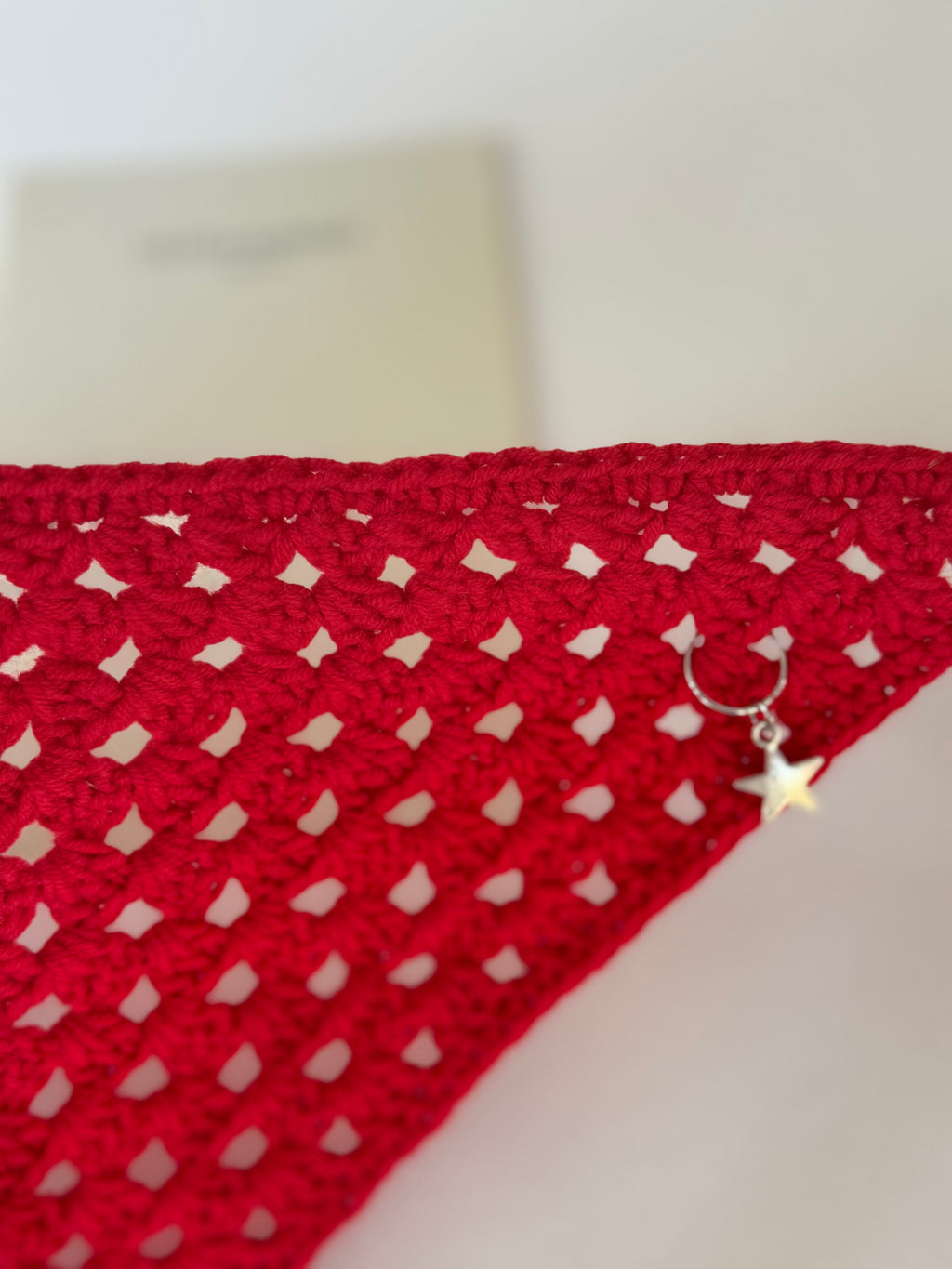 SCARLET CROSHET BANDANA