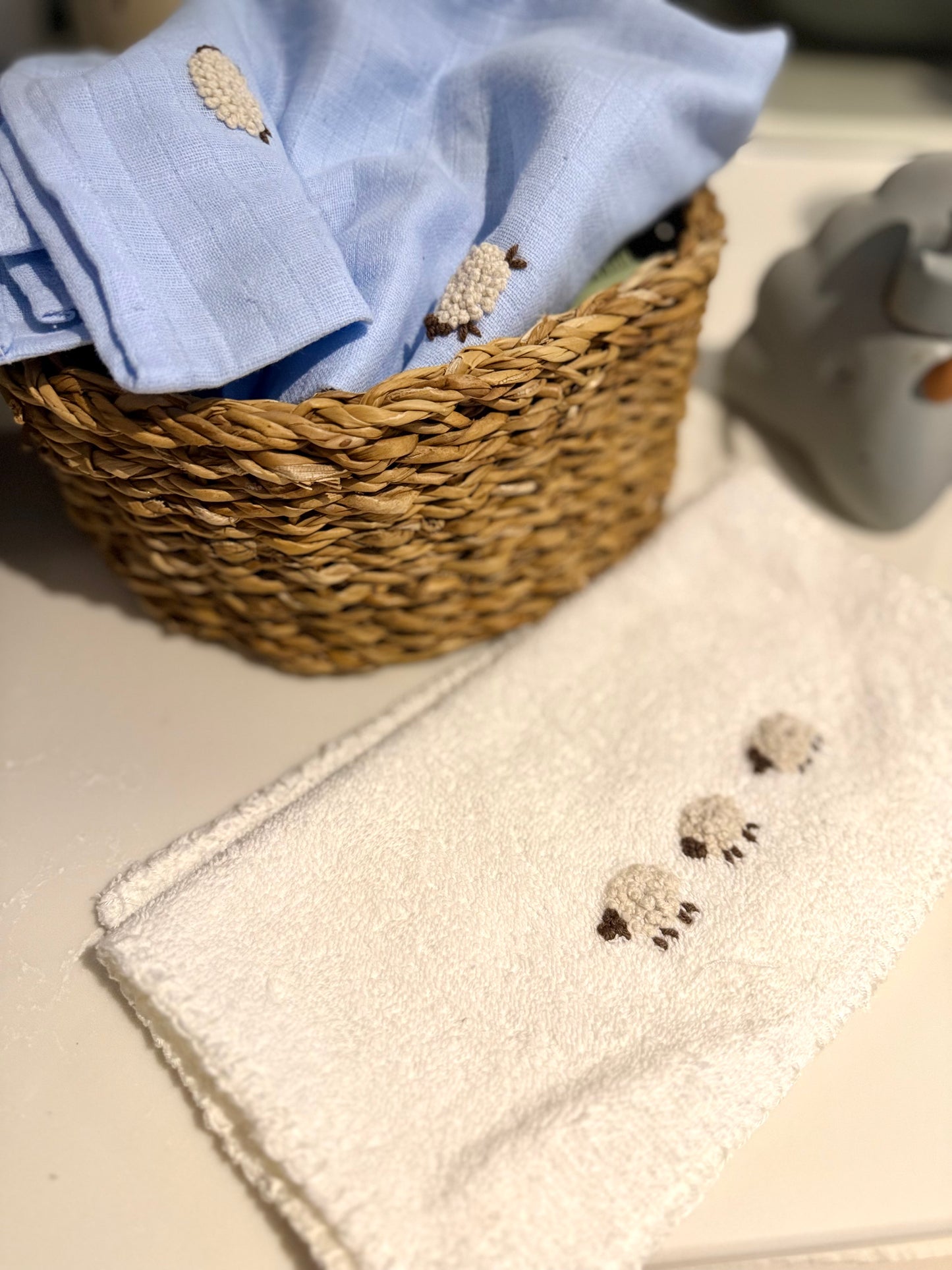 BLUE LAMB BANYO SETİ