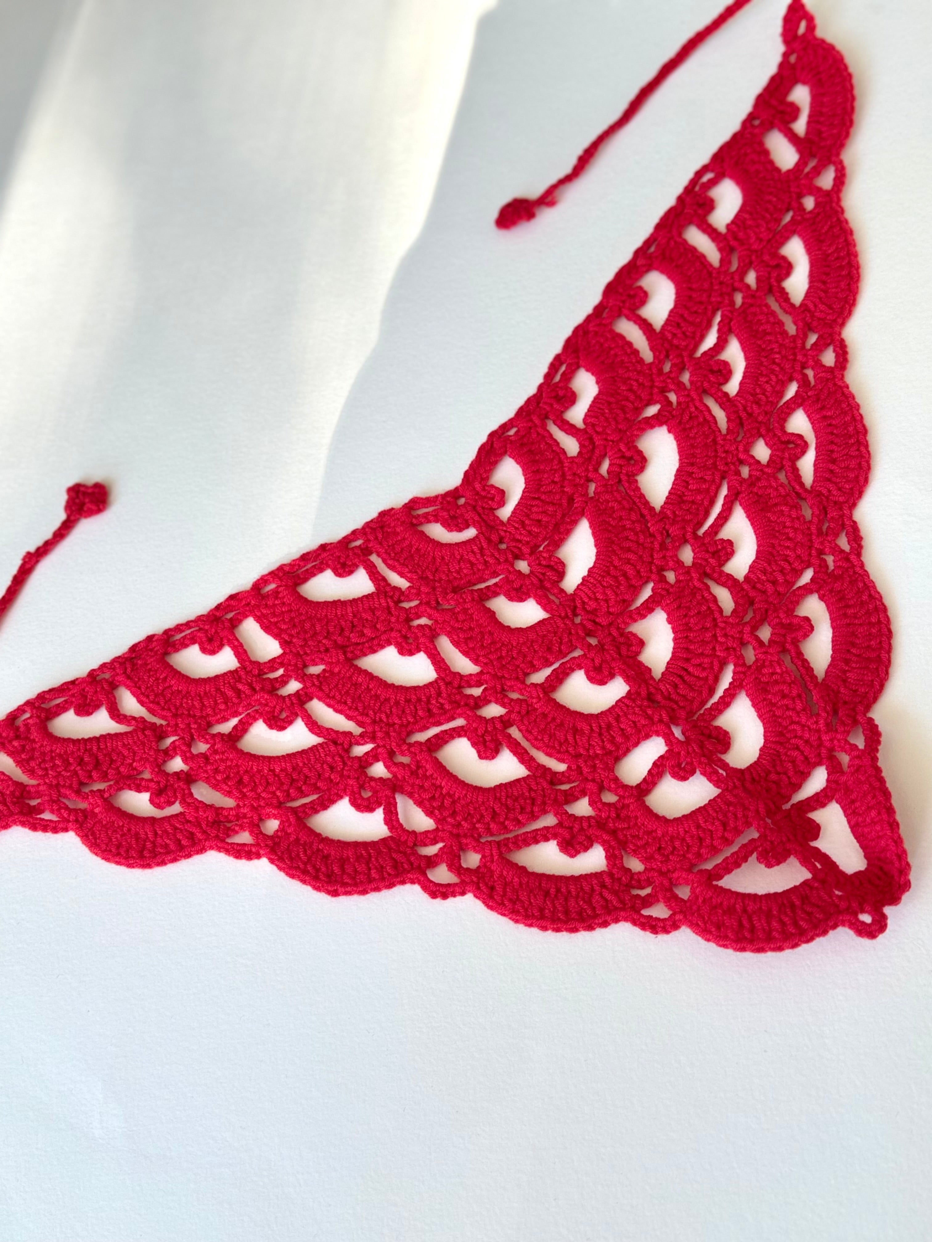ROUGE CROCHET BANDANA