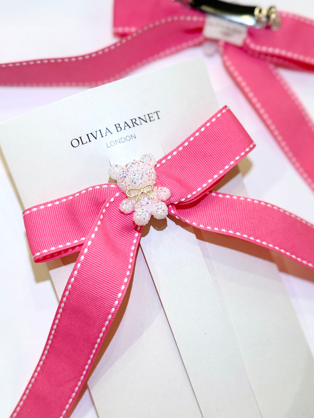 OXFORD PINK BARETTE SAÇ TOKASI