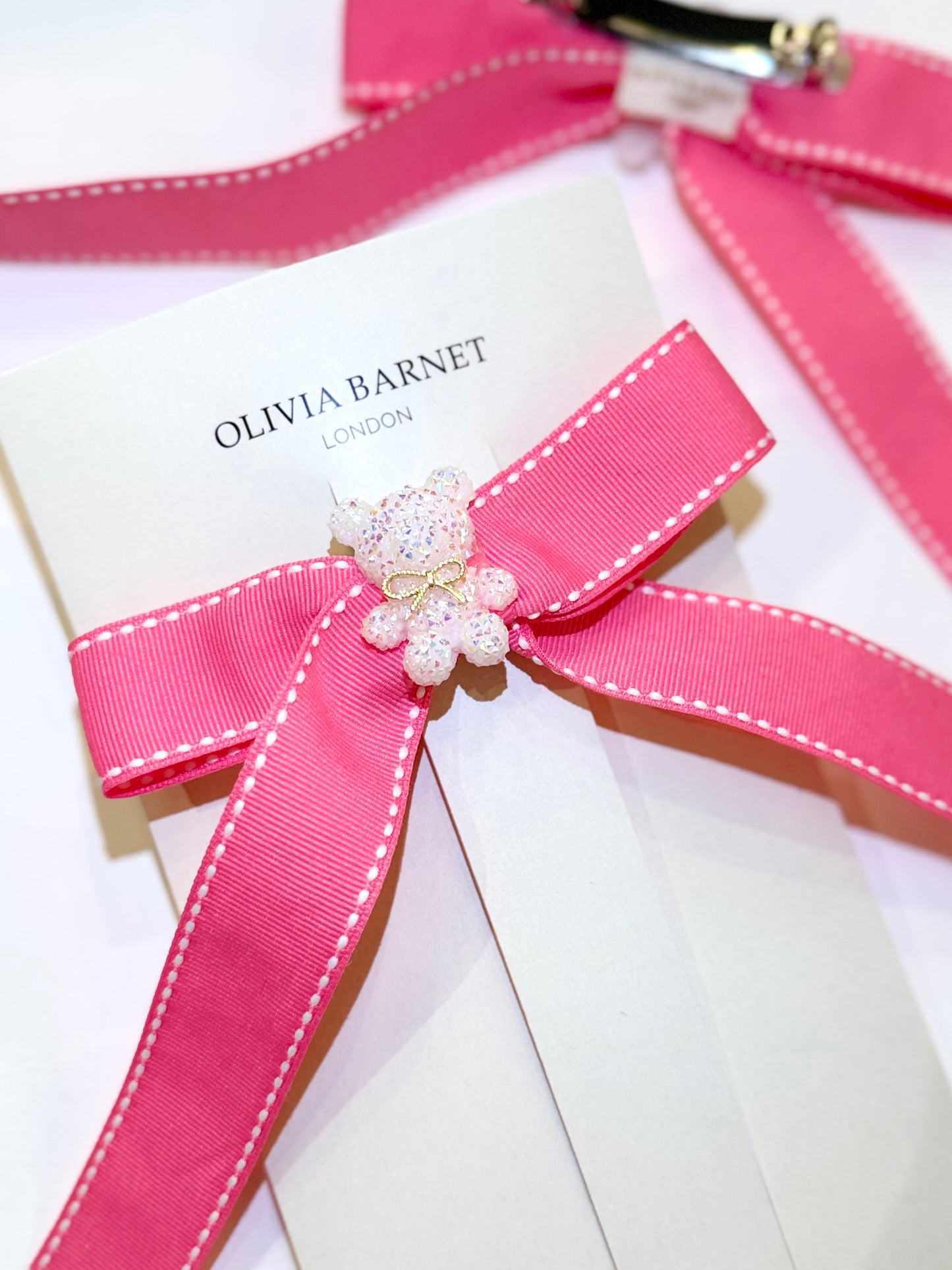 OXFORD PINK BARETTE SAÇ TOKASI