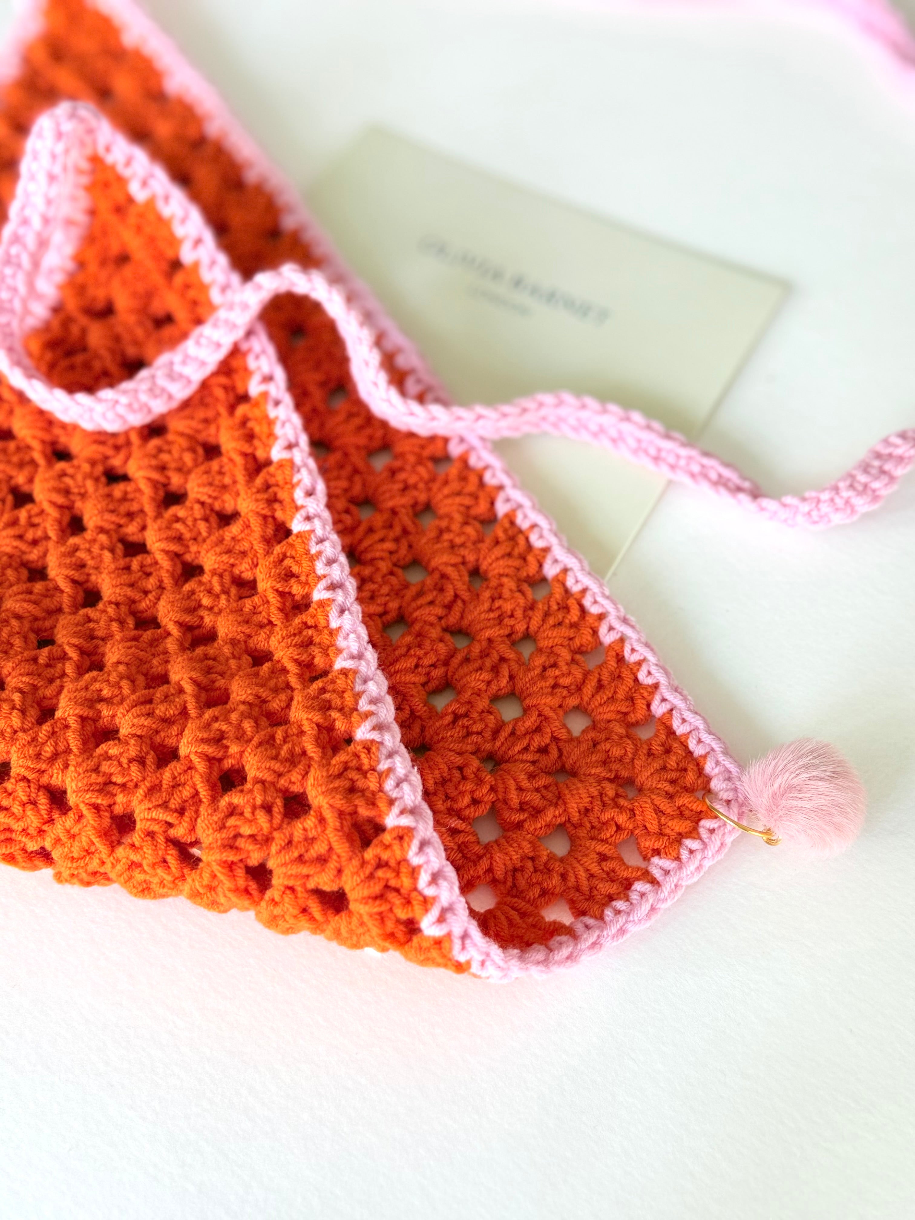 SUNSET CROCHET BANDANA