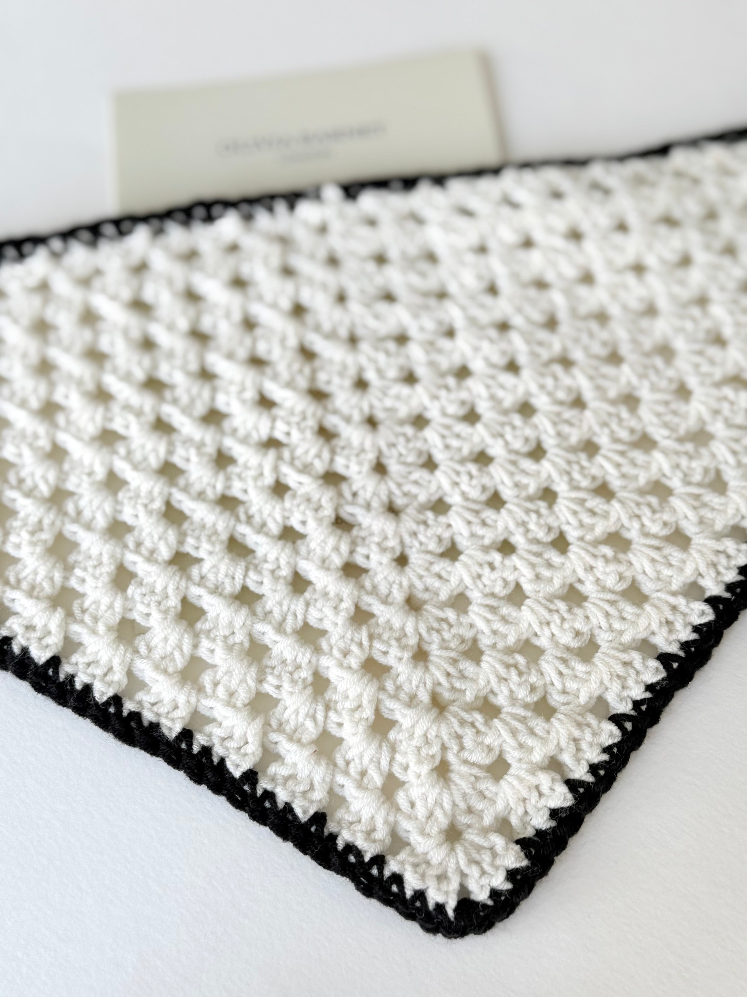 OXFORD CROCHET BANDANA - CLASSIC