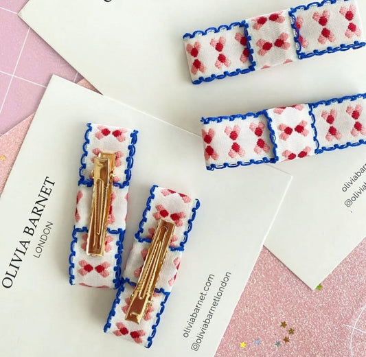 BOHO CHIC BOW SAÇ KLİPSİ - 2 pcs.