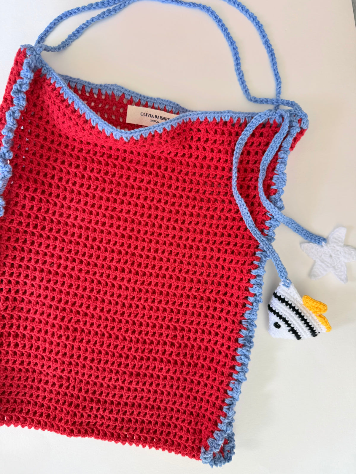 MARINE CROCHET TOTE