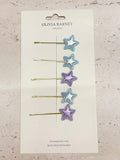 TWINKLE STAR HAIR PIN 5 Pcs./1 Set (GOLDEN PIN)