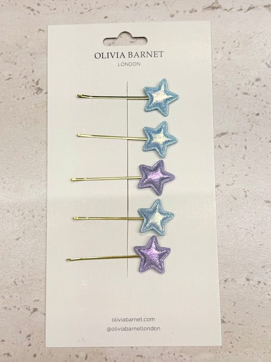 TWINKLE STAR HAIR PIN 5 Pcs./1 Set (GOLDEN PIN)