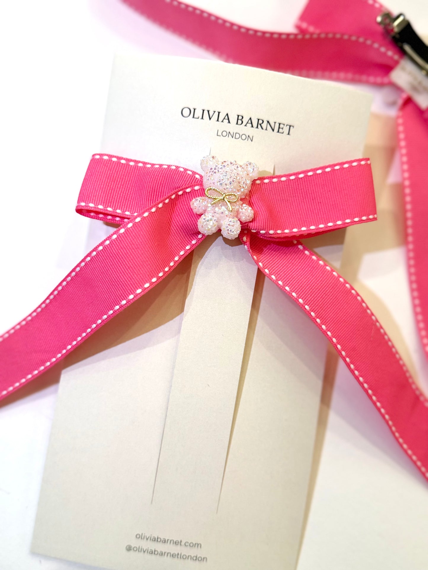 OXFORD PINK BARETTE SAÇ TOKASI