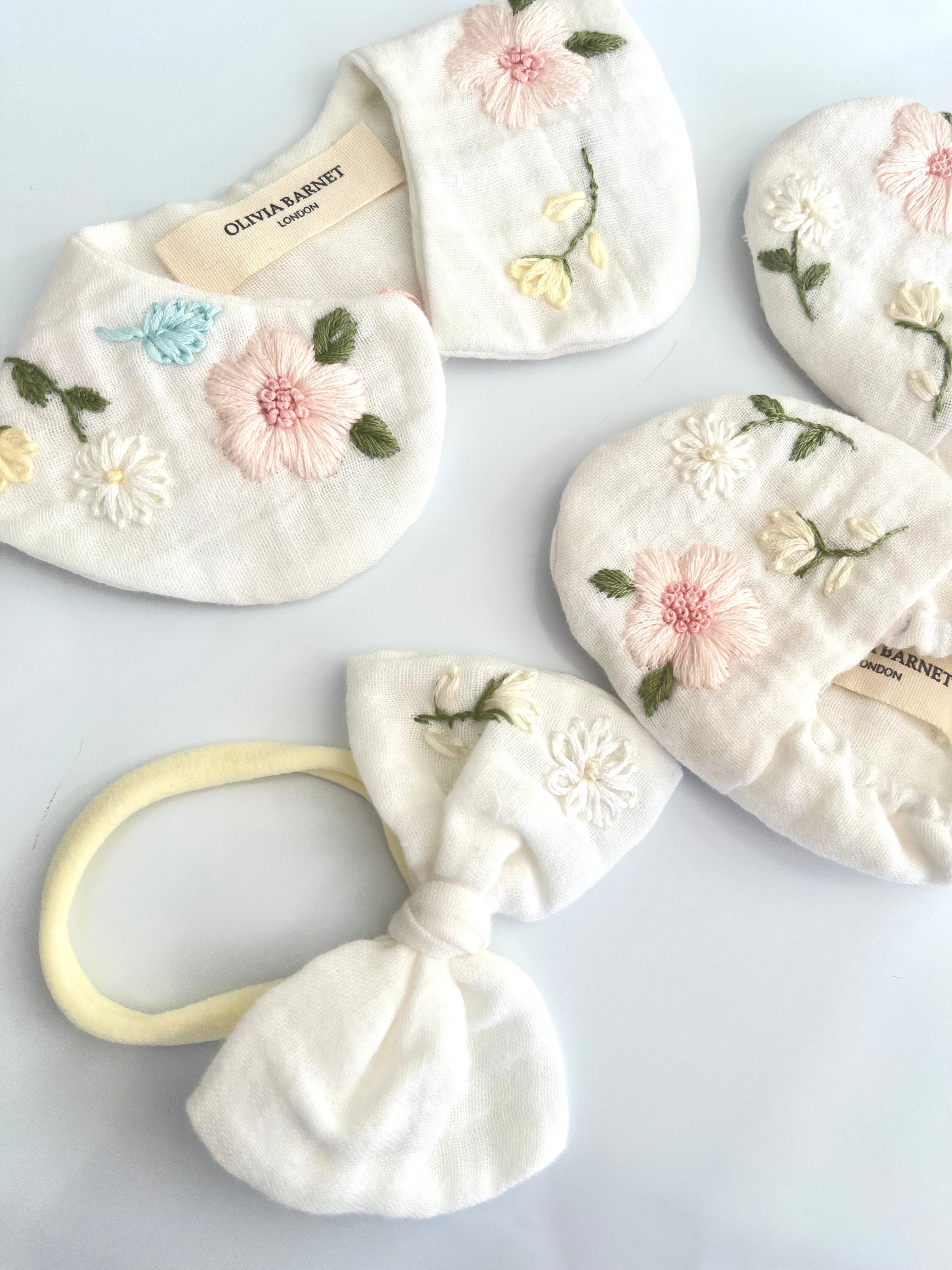 SPRING BABY BLOOM YAKA & PATİK SETİ