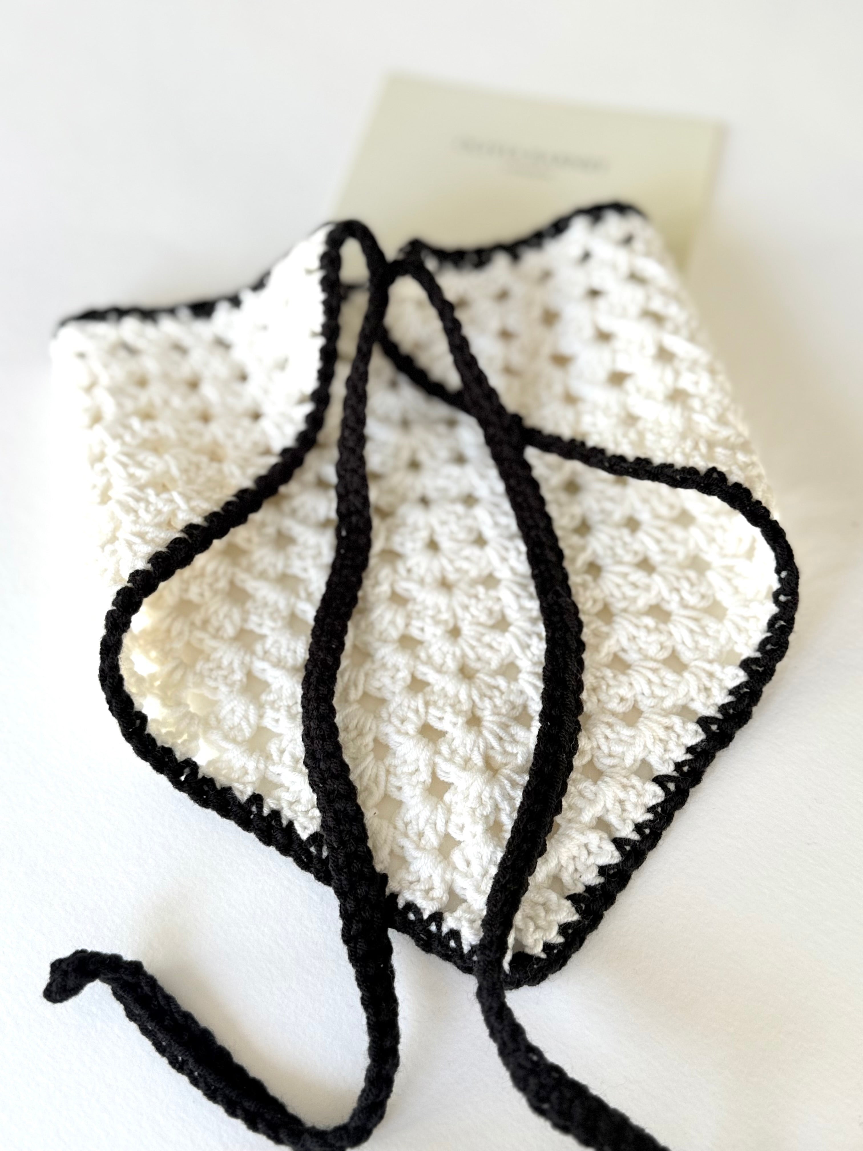 OXFORD CROCHET BANDANA - CLASSIC