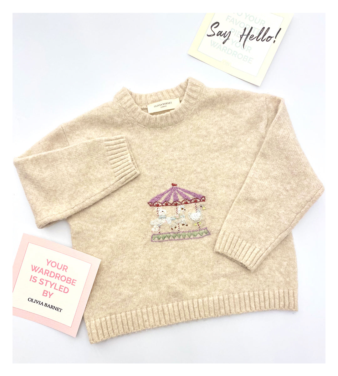 CAROUSEL SOFR TOUCH SWEATER
