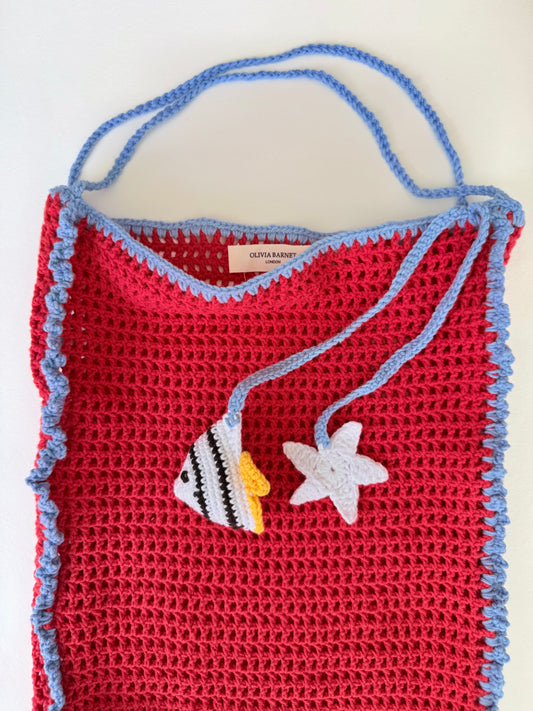 MARINE CROCHET TOTE