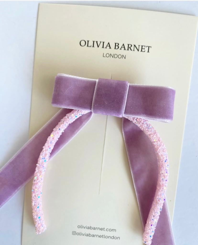 Candy Velvet Bow