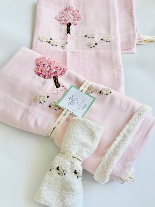 BLUSH LAMB BANYO SETİ