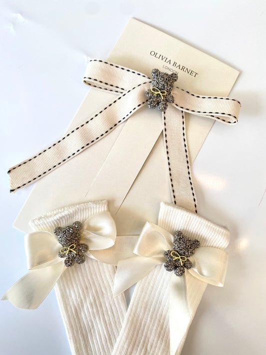 Oxford Barette & Socks Set