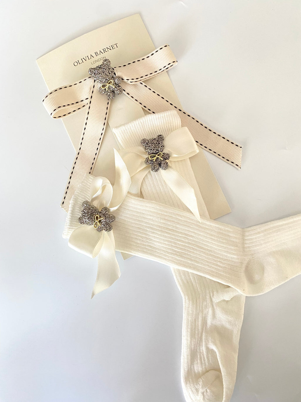 OXFORD BARETTE TOKA & ÇORAP SETİ