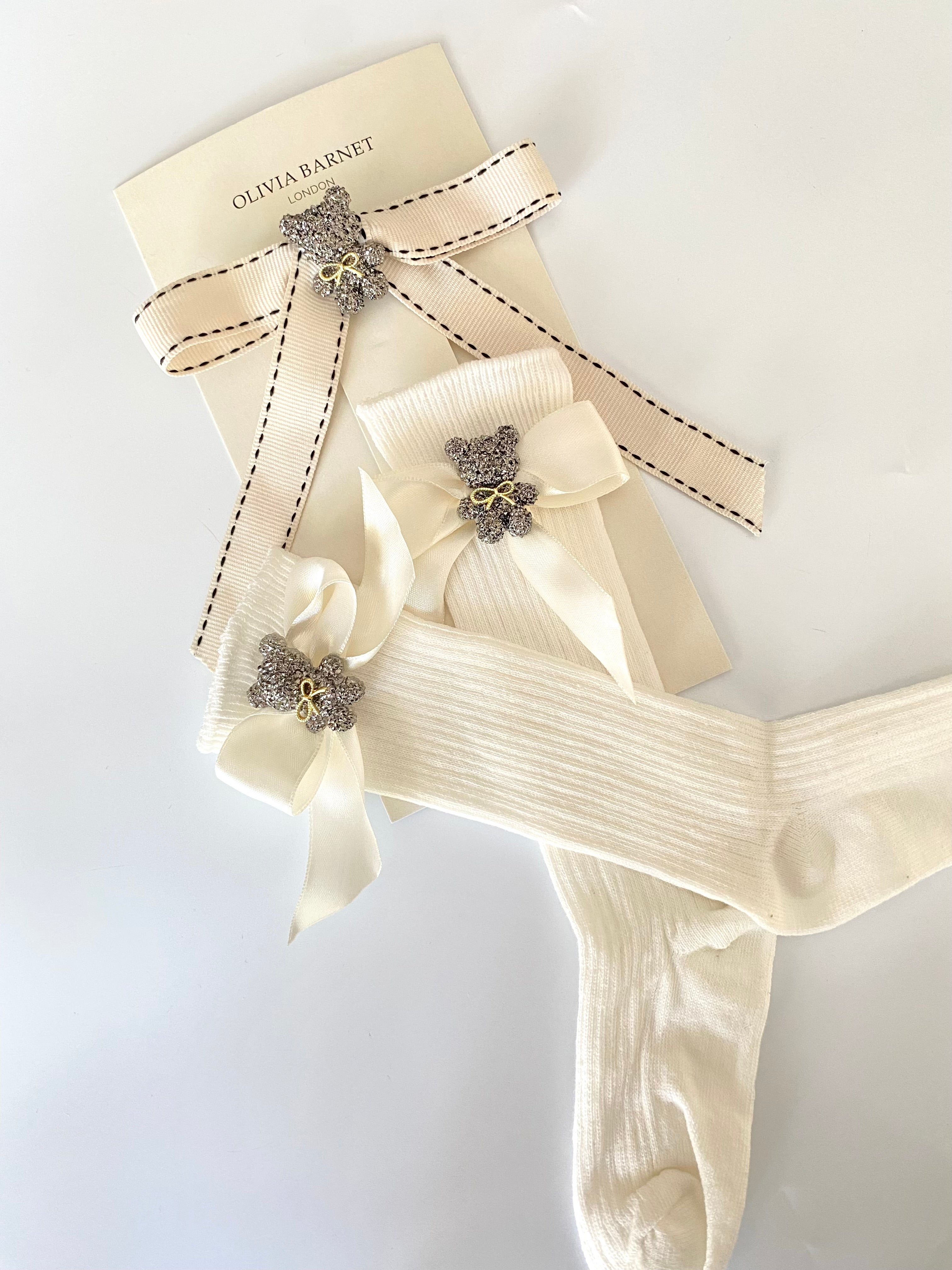 OXFORD BARETTE TOKA & ÇORAP SETİ