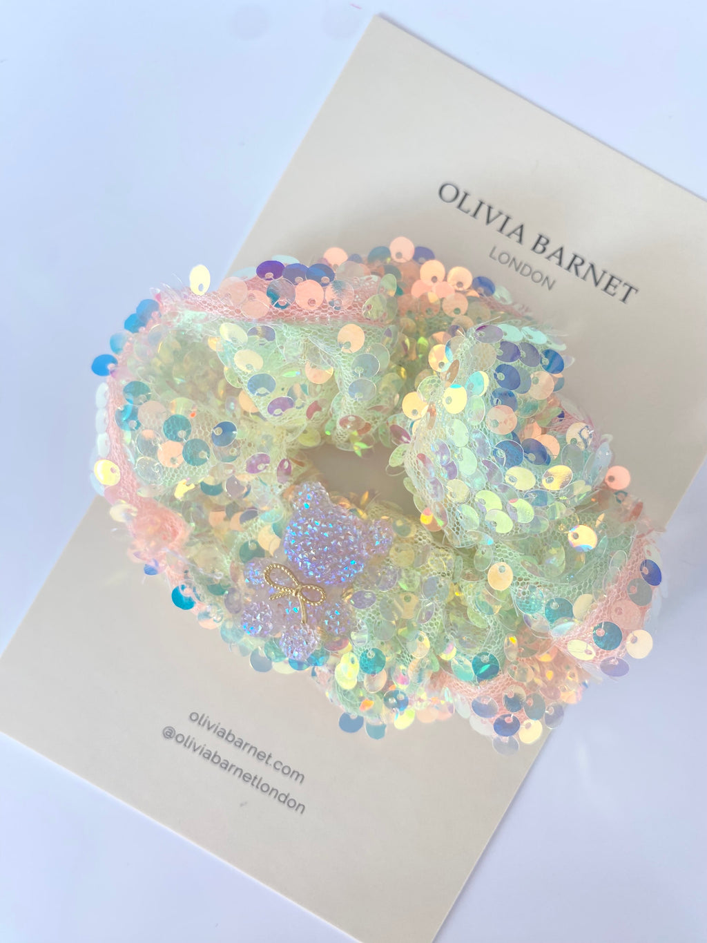 PEARL SHIMMER LASTİK TOKA