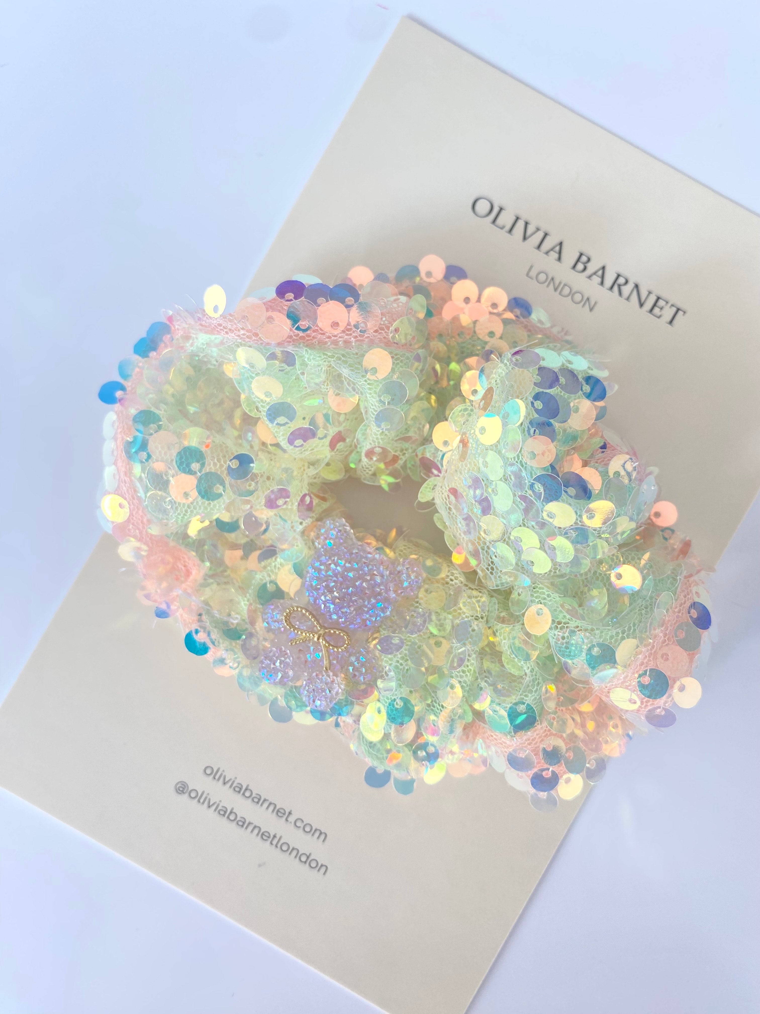 PEARL SHIMMER LASTİK TOKA