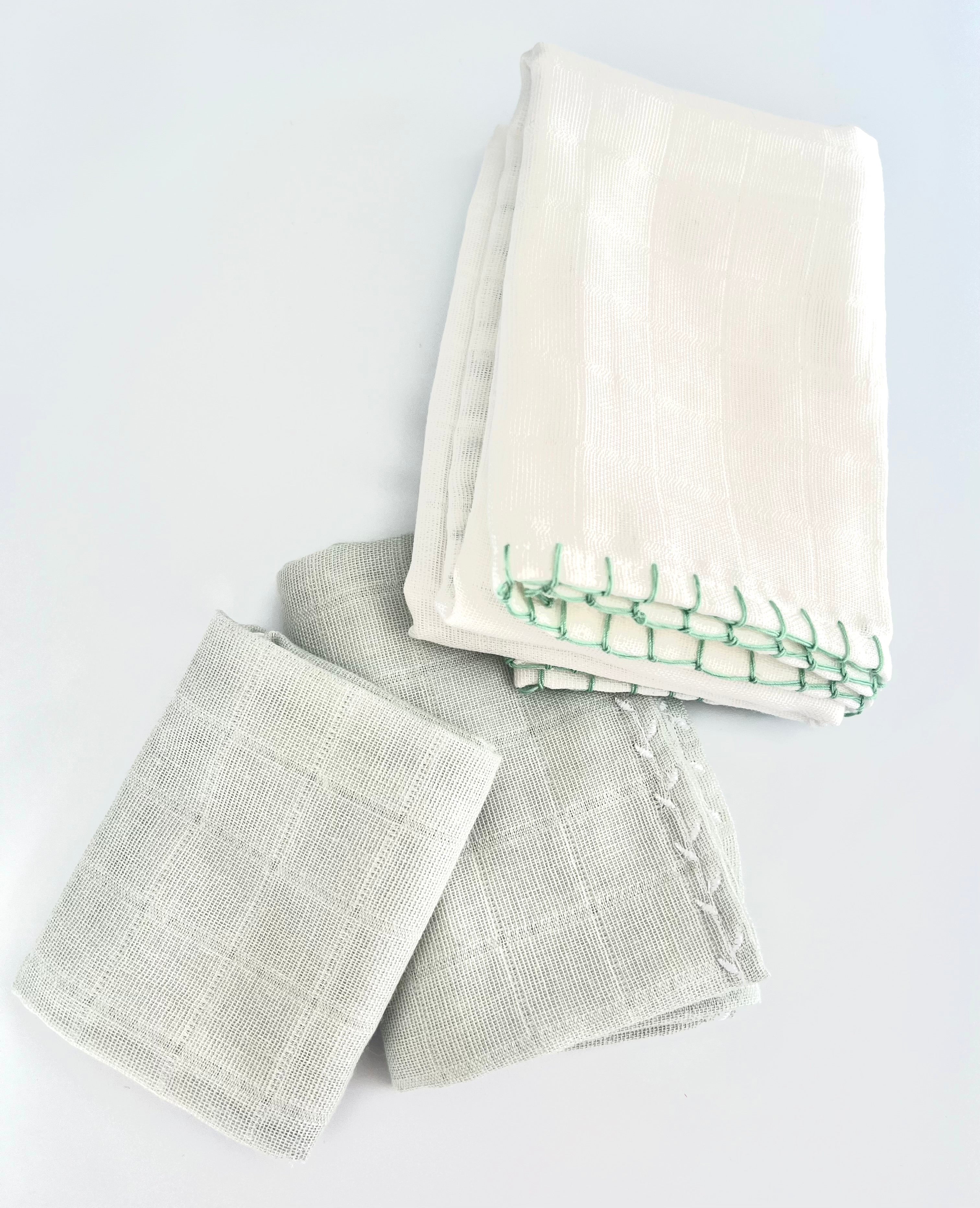 BURP CLOTHS 3’LÜ SET