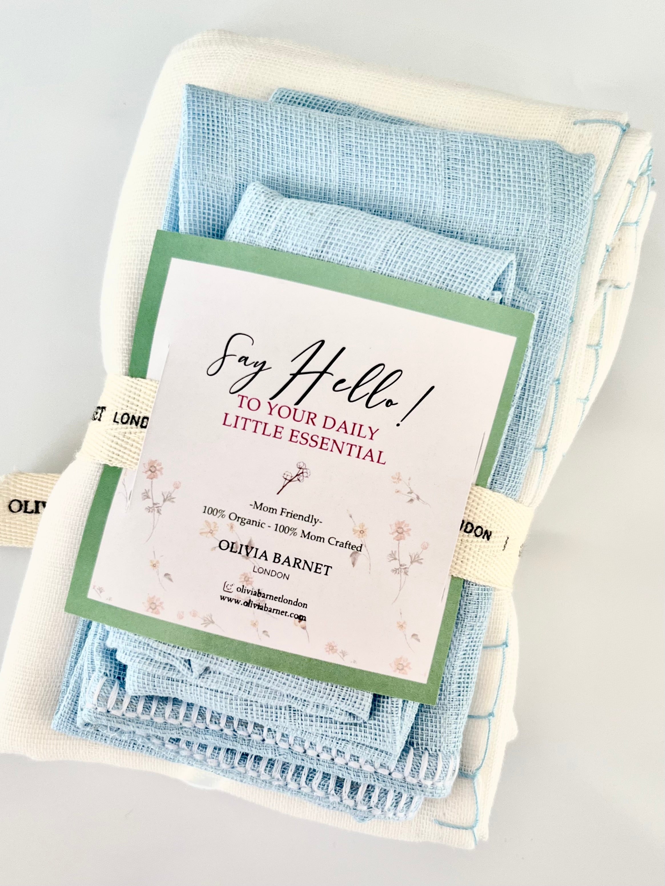 BURP CLOTHS 3’LÜ SET