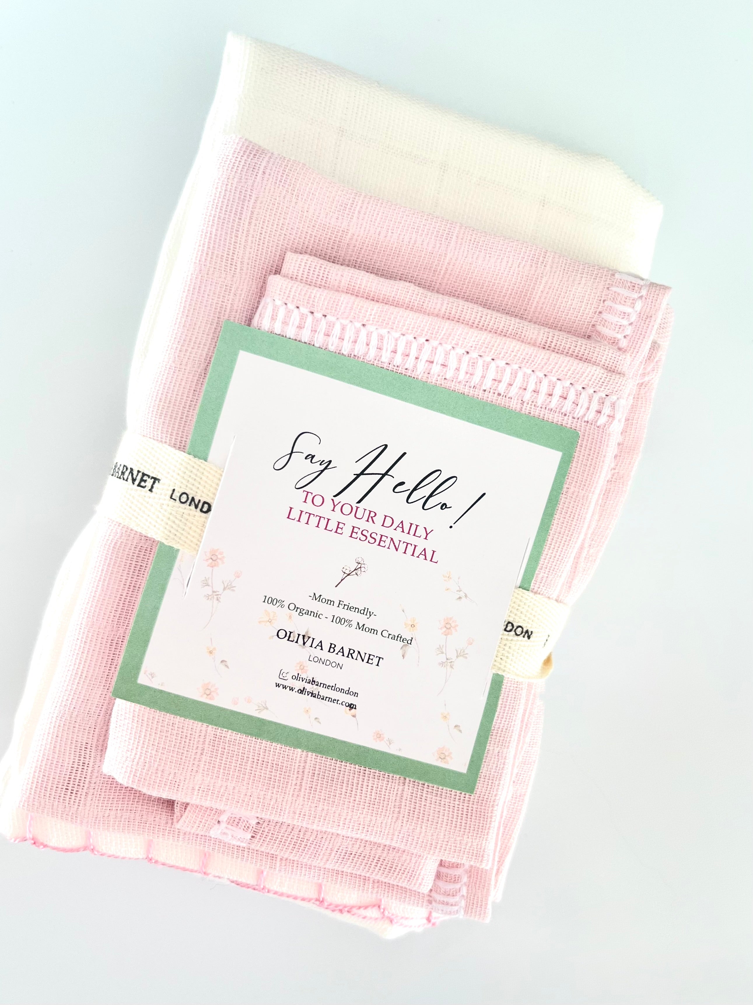 BURP CLOTHS 3’LÜ SET