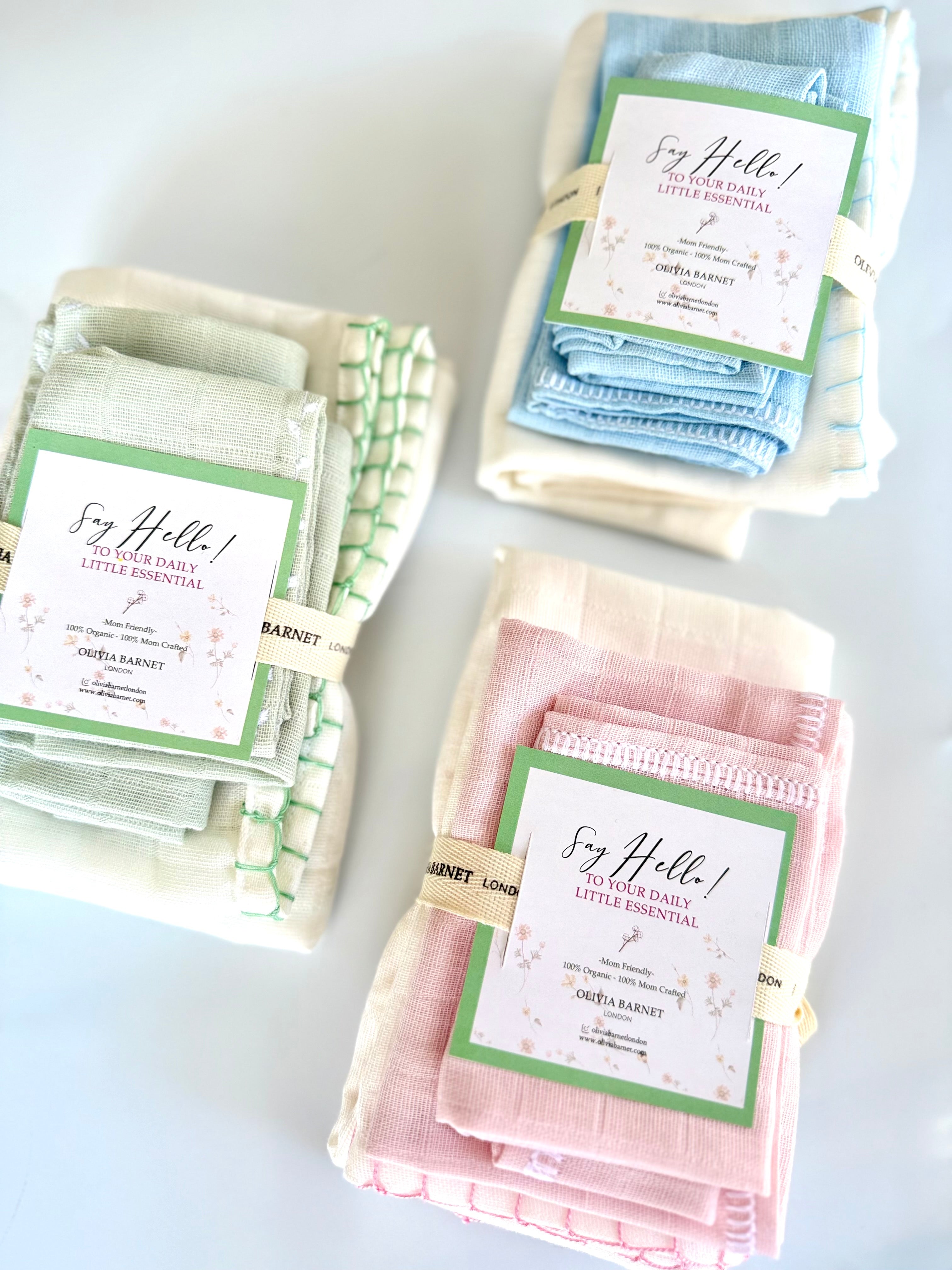 BURP CLOTHS 3’LÜ SET