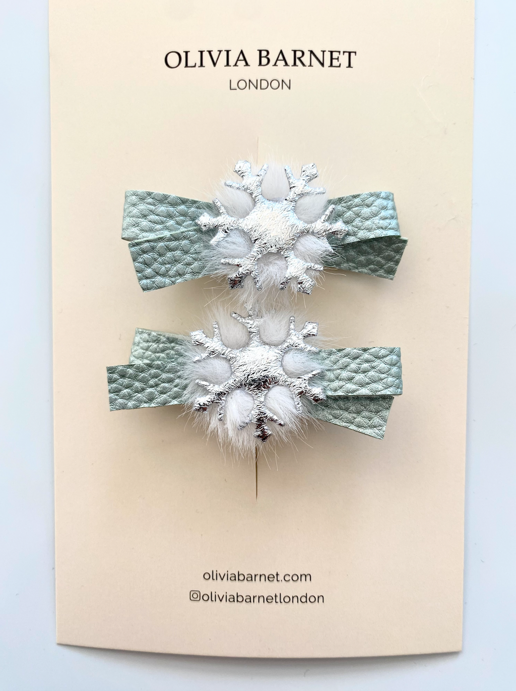 ICY MINT POM SAÇ KLİPSİ