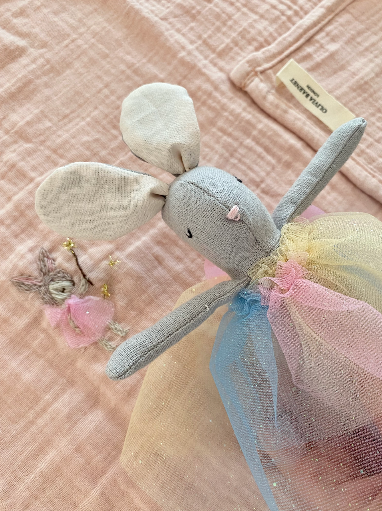 OLIVIA'S BUNNY MÜSLİN SET