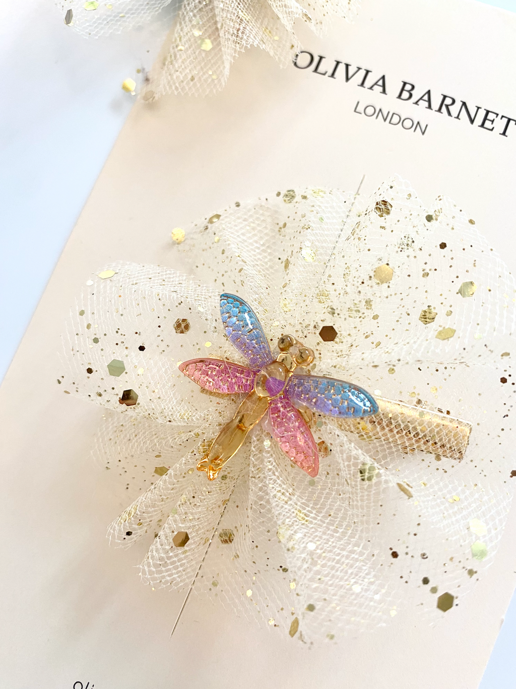 GOLDEN WINGS (INDIGO) SAÇ KLİPSİ