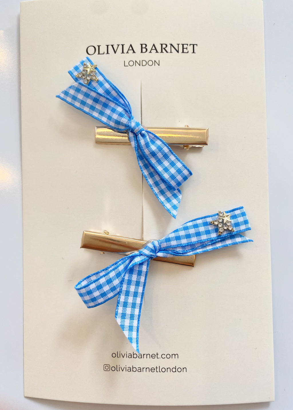 BLUE STAR SAÇ KLİPSİ