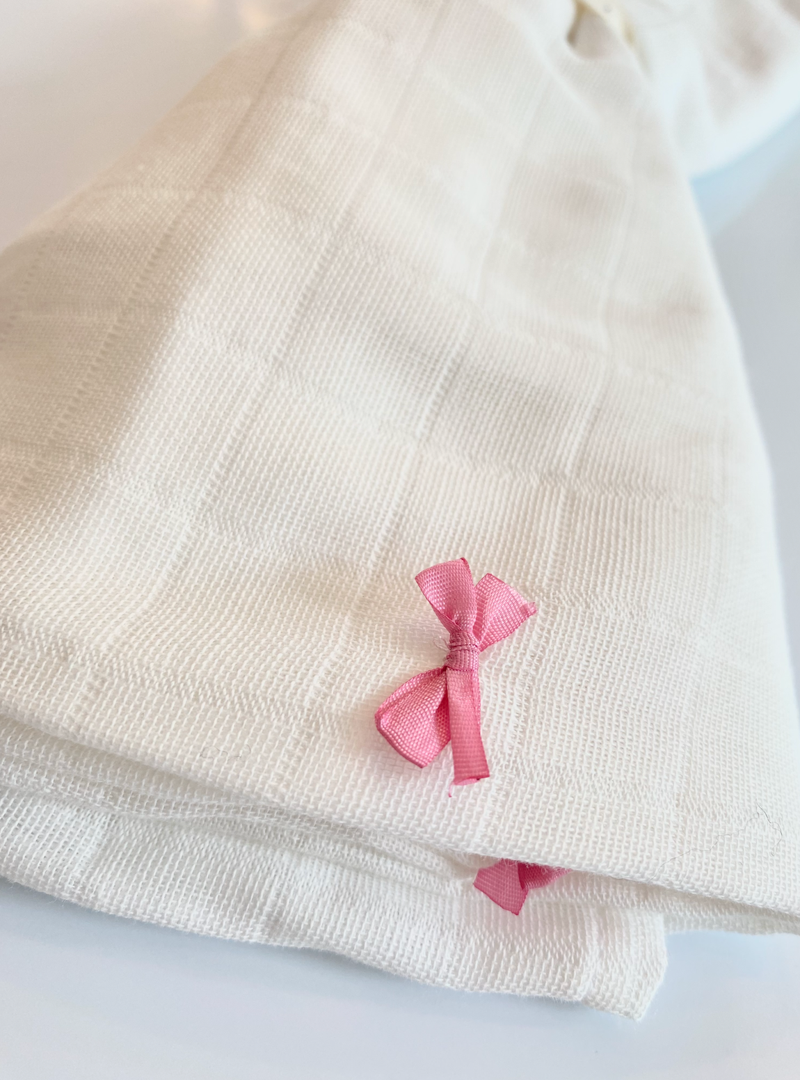PINK BOW MUSLİN
